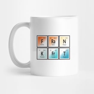 Frankfurt | Periodic Table Mug